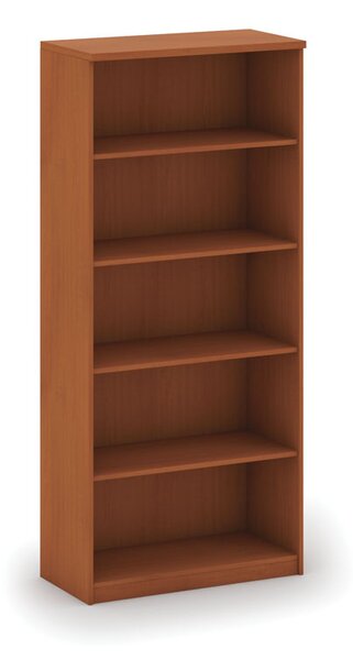 Kancelársky regál MIRELLI, 800 x 400 x 1800 mm, čerešňa