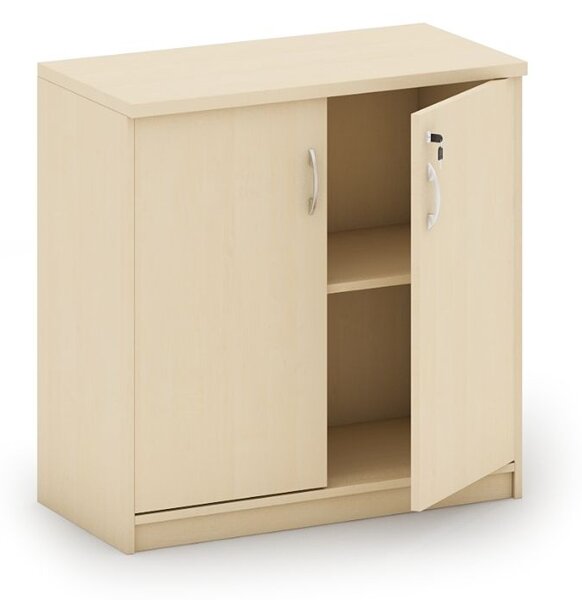 Kancelárska skriňa MIRELLI, 800 x 400 x 800 mm, breza