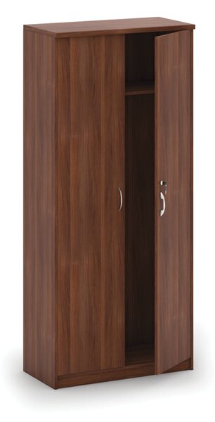 Šatníková skriňa s výsuvom MIRELLI, 800 x 400 x 1800 mm, orech