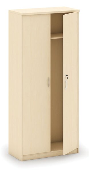 Šatníková skriňa s výsuvom MIRELLI, 800 x 400 x 1800 mm, breza