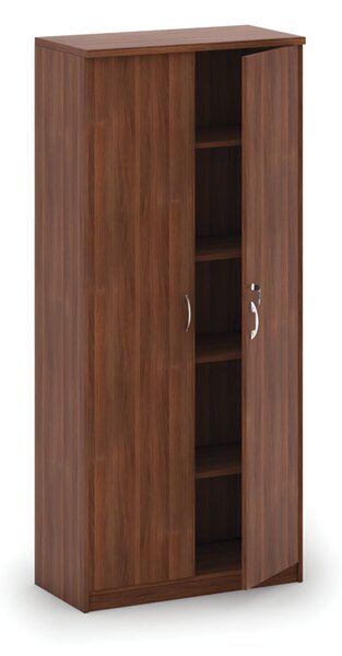 Kancelárska skriňa MIRELLI, 800 x 400 x 1800 mm, orech
