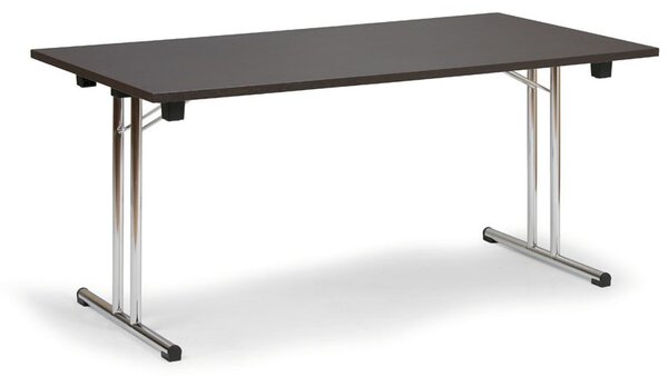 Skladací konferenčný stôl FOLD, 140x69 cm, wenge