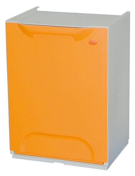 Plastový kôš na triedený odpad, 20 L, žlto-oranžová