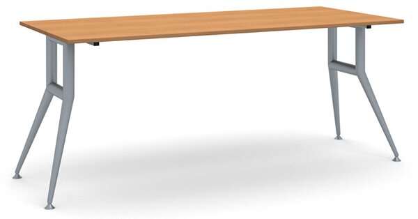 Rokovací kancelársky stôl WIDE, 180x80 cm, čerešňa