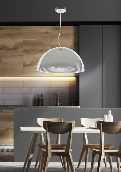Chrómový závesný luster 30cm Dorada pre žiarovku E27 – LED lustre a svietidlá > Kolekcie svietidiel > Kolekcia svietidiel DORADA