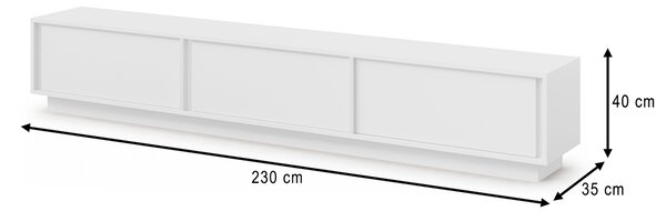 TV stolík Velor - kašmír