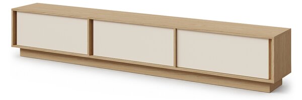 TV stolík Velor - dub/macadamia