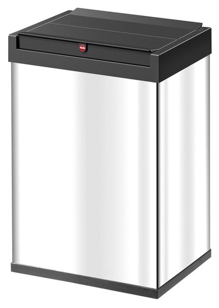 Veľkoobjemový odpadový box Big-Box Swing L, 35 l, samozatvárací, nerez lesklý