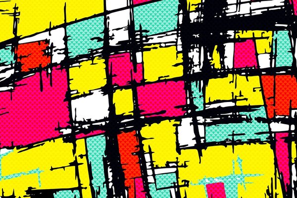 Tapeta štýlový pop-art