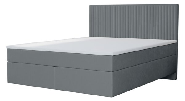 Čalúnená posteľ boxspring SEVI 2, 200x180, monolith 09