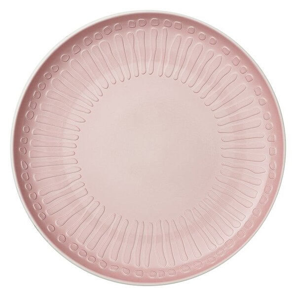 Bielo-ružový porcelánový tanier Villeroy & Boch Blossom, ⌀ 24 cm