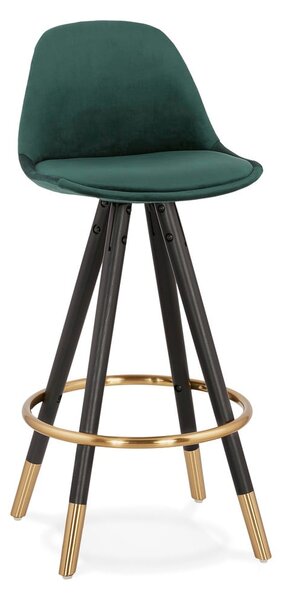 Tmavozelená barová stolička Kokoon Carry Mini, výška sedenia 65 cm