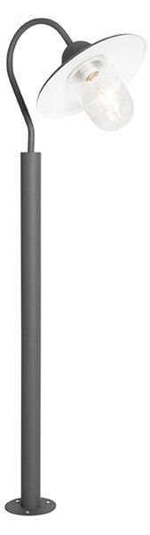Moderné stojace vonkajšie svietidlo tmavošedá 120 cm IP44 - Kansas