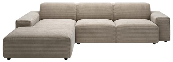 ROHOVÁ SEDAČKA, textil, taupe Livetastic - Sedačky, Online Only