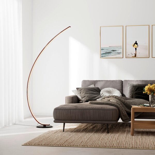 STOJACIA LED LAMPA, 81/28/165 cm Novel - Interiérové svietidlá