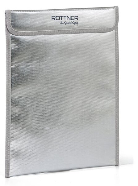 Ohňovzdorný vak FIRE BAG DIN A4 na uloženie dokumentov v trezore, 340 x 250 x 20 mm