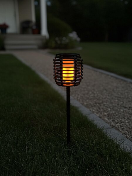 Sinsay - Solárna LED lampa do zeme - čierna
