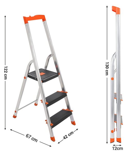 Rozkladací malý rebrík GLT03BK