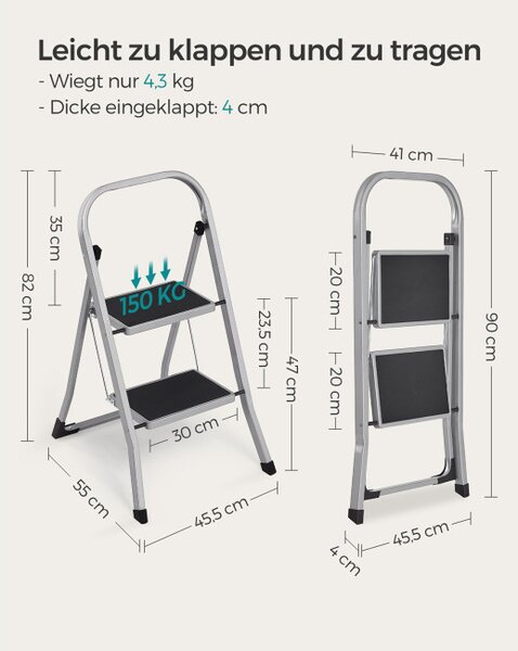Rozkladací malý rebrík GSL012G01