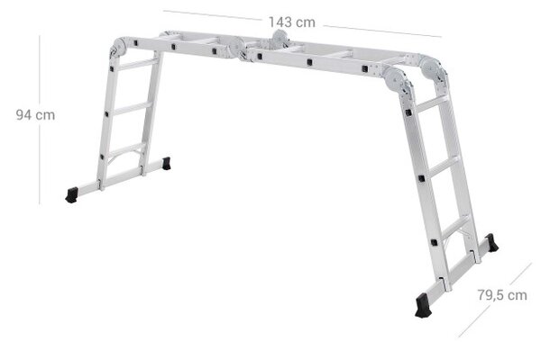 Multifunkčný rebrík GLT36M
