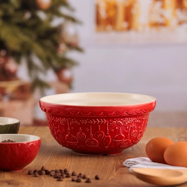 Mísa na těsto Christmas Red Ø 21 cm / 1,1 l