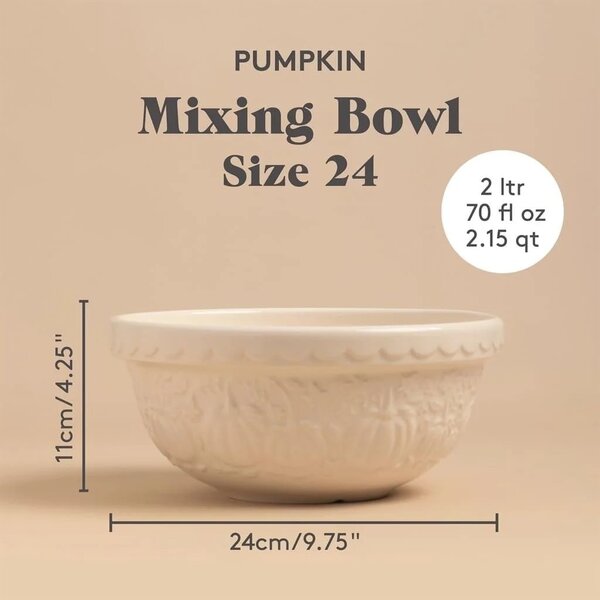 Mísa na těsto Pumpkin Cream Ø 24 cm / 2 l