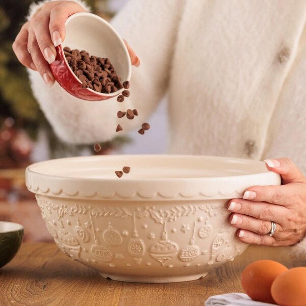 Mísa na těsto Christmas Cream Ø 26 cm / 2,7 l
