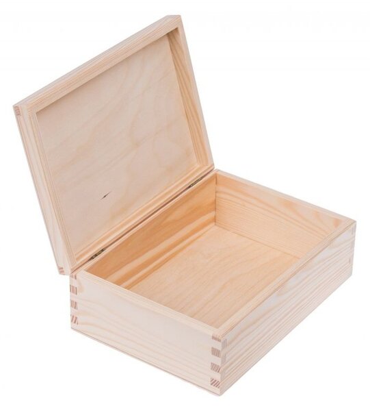 Krabička drevená 16x22x8 cm