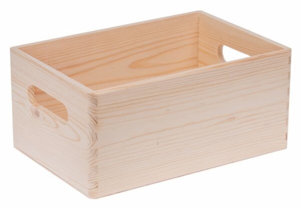 Krabička drevená 30x20x14 cm bez veka