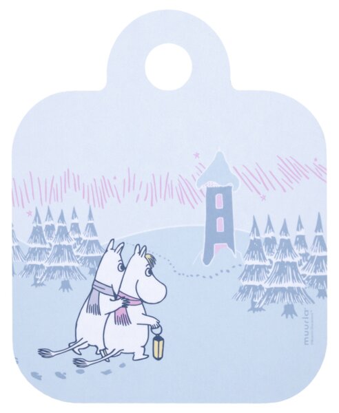Muurla Doska Moomin Frosty Day 20x25cm