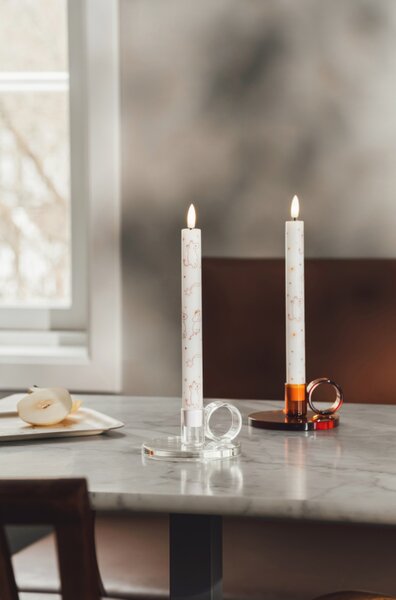 Muurla LED sviečky Moomin Comet, 2ks / vysoké