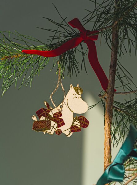 Muurla Vianočná dekorácia Snorkmaiden, preglejka