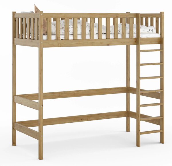 Vyvýšená posteľ Rivo 80x160 Dub