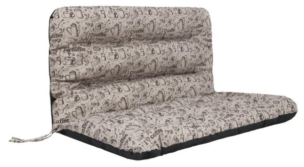 Vankúš na hojdačku ANIA 120 cm beige coffee