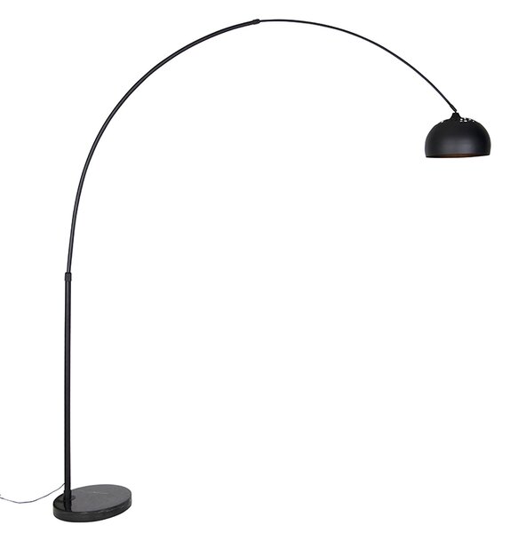 Moderná oblúková lampa čierna - XXL