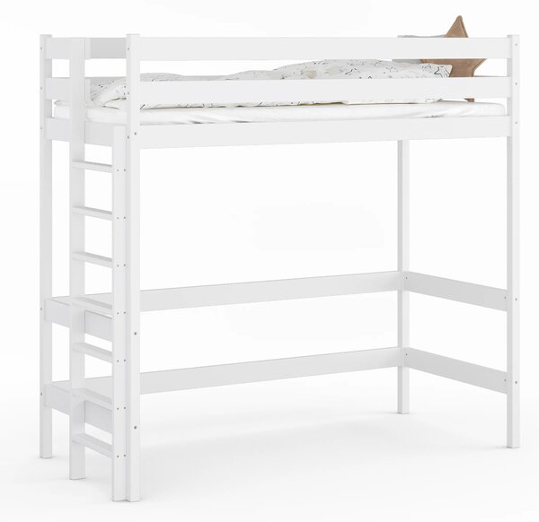 Vyvýšená posteľ Veli 80x160 Biela