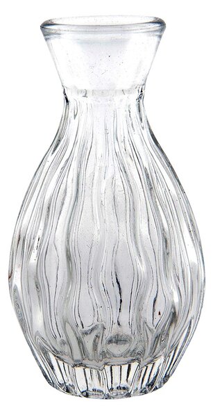 Sklenená dekoračná vázička Mattia III - Ø 6*11 cm - Clayre & Eef