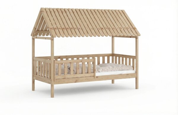 Detská posteľ Nidi 80x160 Bezfarebný lak