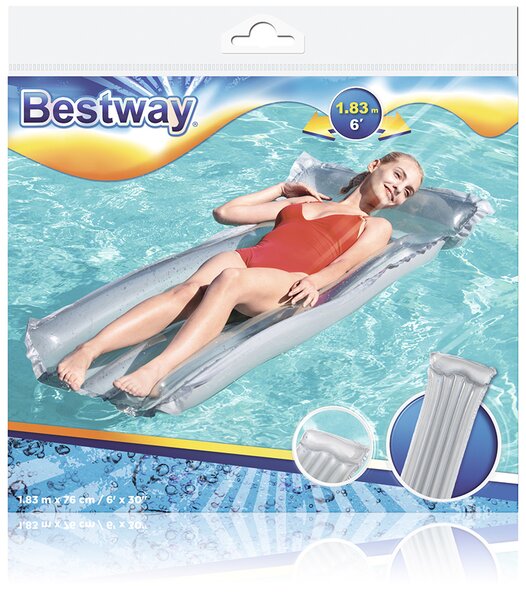Bestway Nafukovačka na plávanie 183 x 76 cm Bestway 44013 šedá