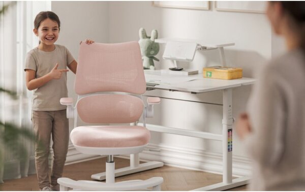 Detská otočná stolička Mark Adler Junior 5.7 Pink
