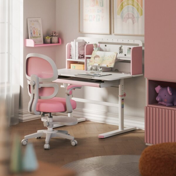 Detský rastúci písací stôl Mark Adler Study 5.7 Pink