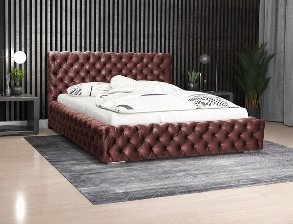Čalúnená posteľ Florenz 120/200 cm s úložným priestorom kronos