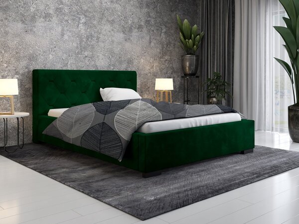 Čalúnená posteľ Troja 120/200 cm s úložným priestorom kronos