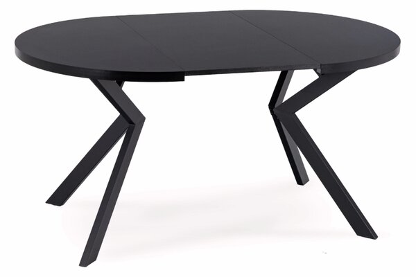 Rozkladací stôl LUKAS 100-250 cm čierny