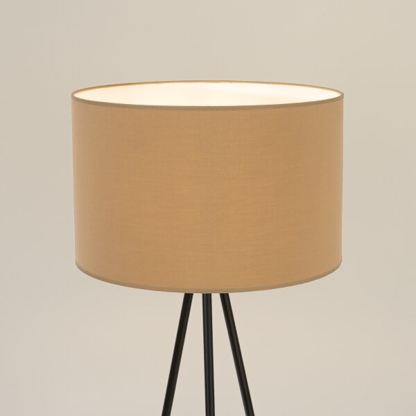 Sollux SL.1853 - Stojacia lampa NEVIA 1xE27/15W/230V taupe
