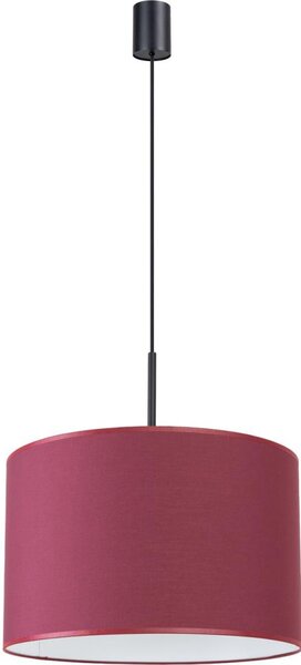 Sollux SL.1852 - Závesné svietidlo na lanku NEVIA 1xE27/15W/230V, priemer 40 cm, červené