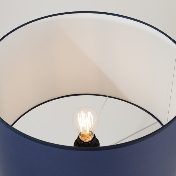 Sollux SL.1855 - Stojacia lampa NEVIA 1xE27/15W/230V modrá