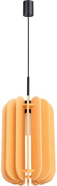 Sollux SL.1858 - Závesný luster MULA 1xE27/15W/230V priemer 27 cm žltý