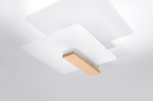 Sollux SL.1095 - Stropné svietidlo LAPPO 2xE27/15W/230V béžové