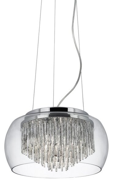 Searchlight 3624-4CC curve závesné svietidlo 4xG9